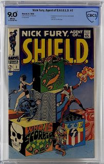 Marvel Comics Nick Fury Agent of Shield 1 CBCS 9.0