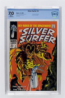 Marvel Comics Silver Surfer #3 CBCS 7.0