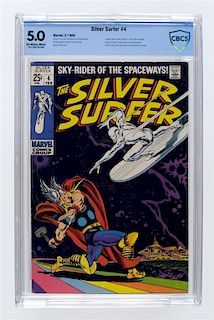 Marvel Comics Silver Surfer #4 CBCS 5.0