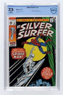 Marvel Comics Silver Surfer #14 CBCS 7.5