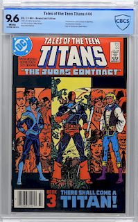 DC Comics Tales of the Teen Titans #44 CBCS 9.6