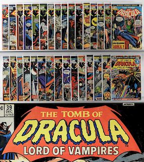 31PC Marvel Tomb of Dracula #1-#44 Partial Run