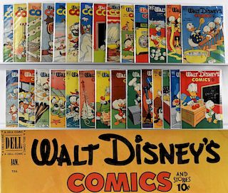 28PC Dell Walt Disney's Comics Golden Age Group