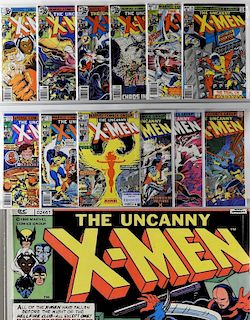12PC Marvel Comics X-Men #117-128 Complete Run
