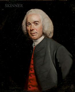 School of Sir Joshua Reynolds (British, 1723-1792)  Portrait of a Gentleman, Described as "Mr. Wilkinson"