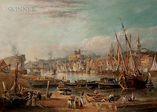 George Balmer (British, 1806-1846)  Newcastle on Tyne