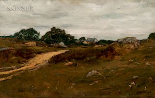 Dwight William Tryon (American, 1849-1925)  A Pasture, Cape Cod