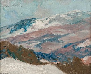Charles Herbert Woodbury (American, 1864-1940)  Mt. Monadnock