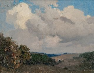 William Jurian Kaula (American, 1871-1953)  Sky and Hills