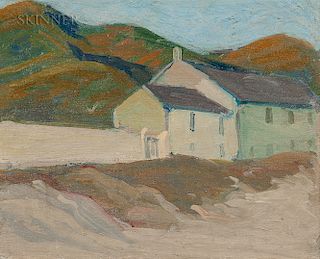 Margaret Jordan Patterson (American, 1867-1950)  Cottage by the Shore