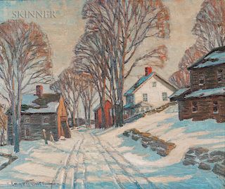 Robert Emmett Owen (American, 1878-1957)  Winter Village