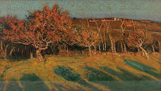 Edward Francis Rook (American, 1870-1960)  Autumn Landscape