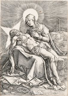 Hendrik Goltzius (Dutch, 1558-1617)  Pietà