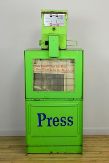 Cleveland Press Newspaper box