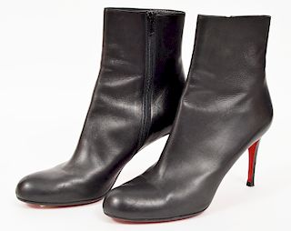 Christian Louboutin Black Ankle Boots 42
