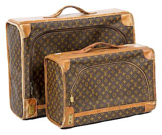 2 Vintage LV Travel Bags