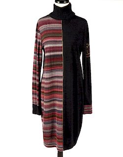 Chanel Cashmere & Wool Sweater Dress Size 42