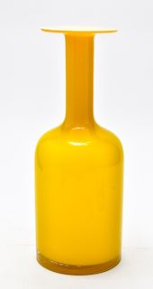 Otto Brauer for Holmegaard Manner Glass Vase