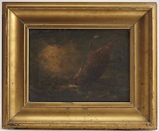Robert Hopkin - Marine Scene-1860