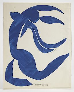 Henri Matisse -La Chevelure 1952