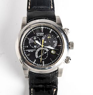 Citizen Eco-Drive Chronograph WR 100 Wristwatch