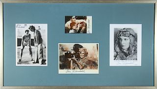 Leni Riefenstahl Signed & Framed Photographs, 4