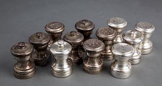 Tiffany & Co. Silver Salt & Pepper Shakers, 6