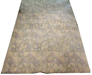 Modern Geometric Carpet 8' 3" x 13"