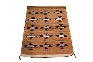 Native American Hand Woven Rug 2' 8" x 4'