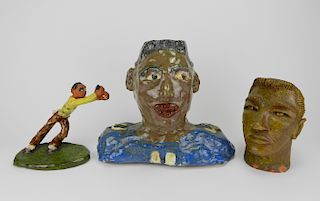 3 Ceramic sculptures