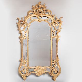 Large Régence Giltwood Mirror