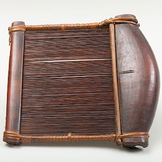 West African Wooden Slip Loom, Possibly Baule or Ashanti