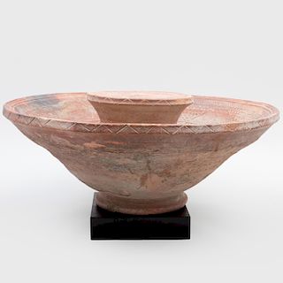 Large Inner Niger Delta Pottery Bowl, Mali