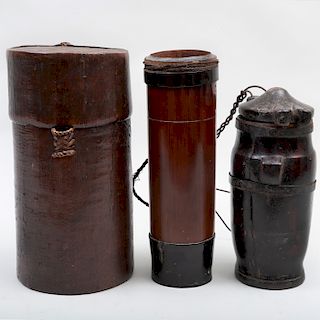 Group of Three Southeast Asian Storage Vessels