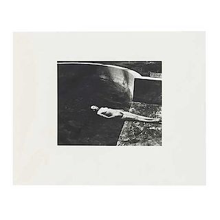 Edward Weston. "Desnudo Flotando". 1939 Siglo XX. Fotograbado. Impreso en suiza ca 1970. Sin enmarcar. 19 x 15 cm.