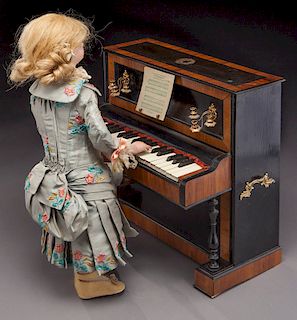 French automaton "Lady at the Piano",