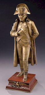 Bronze sculpture of Napoleon Bonaparte by Vincent