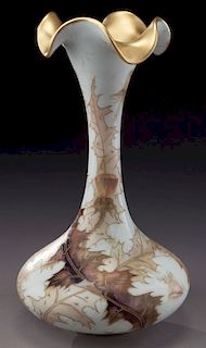 Mount Washington Colonial Ware bulbous vase