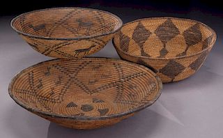 (3) Apache baskets,