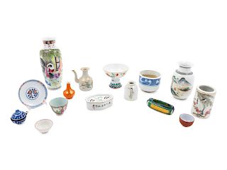 Twenty-Nine Chinese and Japanese Porcelain Wares
Tallest: height 9 1/4 in., 23 cm.