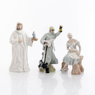 3 ROYAL DOULTON FIGURINES, REFLECTIONS