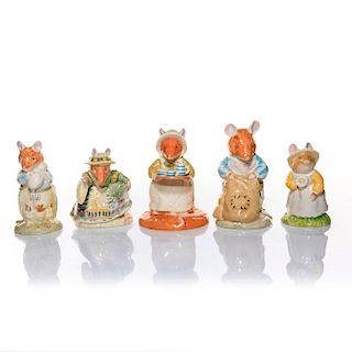 5 ROYAL DOULTON BRAMBLY HEDGE COLLECTION FIGURINES