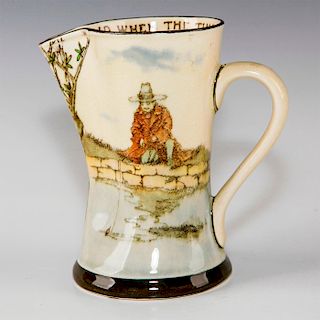 ROYAL DOULTON SMALL PITCHER, GALLANT FISHERS