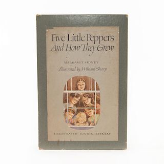 FIVE LITTLE PEPPERS AND HOW THEY GREW BOOK