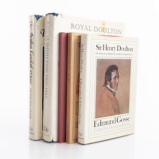 5 BOOKS ON ROYAL DOULTON