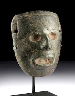 Important Maya Stone Mask, ex-Miguel Covarrubias