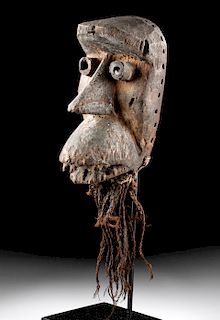 19th C. African Dan / Kran Wood Mask - of a Bagle