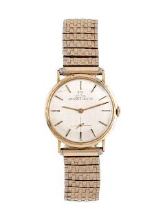 Jaeger Le Coulter, 14K Yellow Gold Ref. 485-975 Wristwatch