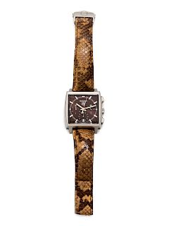 Tag Heuer, Stainless Steel Ref. CW2114 'Monaco' Wristwatch