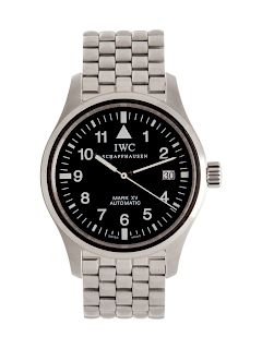 IWC, Stainless Steel 'Mark XV' Wristwatch